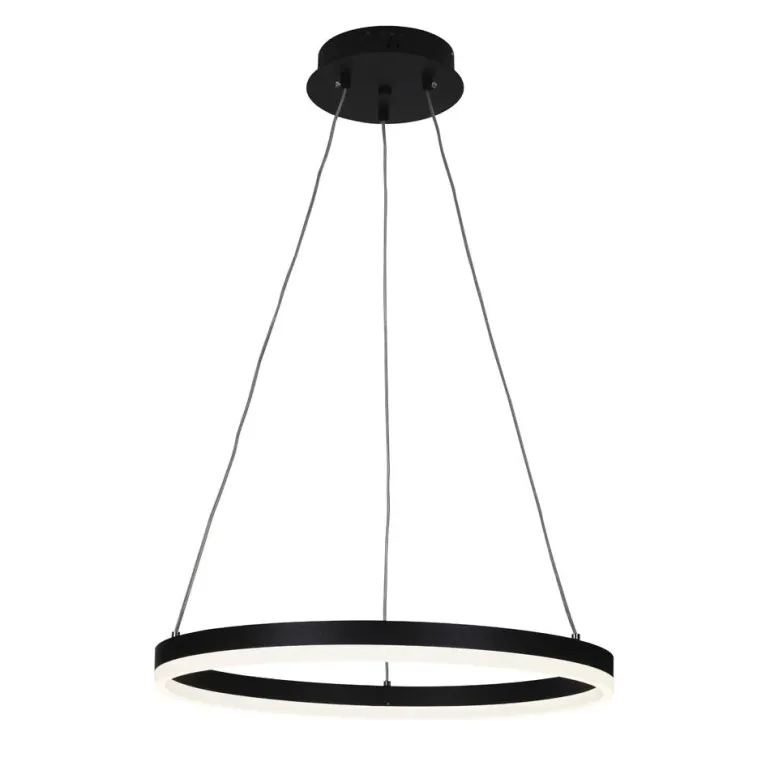 Lámpara colgante Doble Negro 40