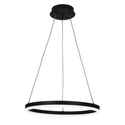 Lámpara colgante Doble Negro 60