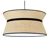 Lámpara colgante Drac 466-40 Caña Beige
