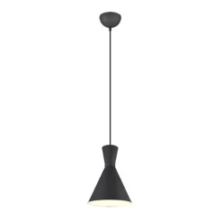 Lámpara colgante Enzo 1L negro