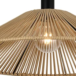 Lámpara colgante Muxia Beige