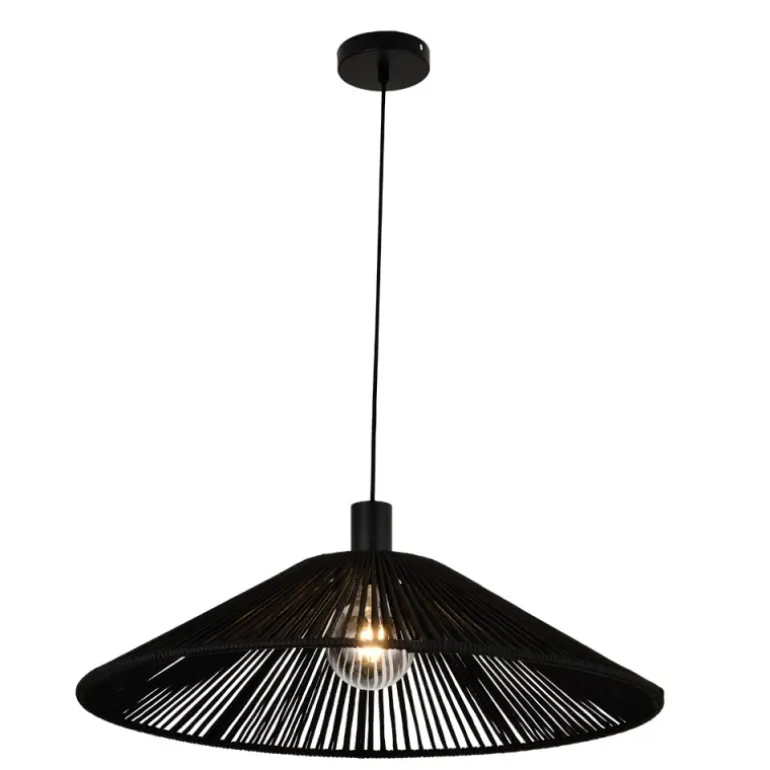 Lámpara colgante Muxia Negro