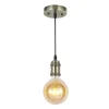 Lámpara colgante vintage, 1 luz