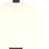 Lámpara de mesa Glenn 1XE14 acabado negro tulipa opal blanca estilo moderno 12cm Ø