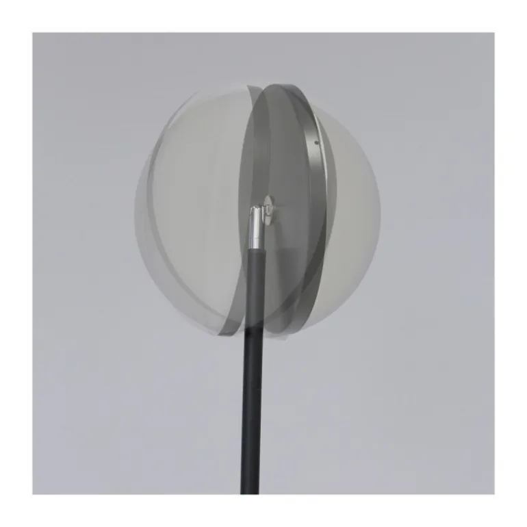 Lámpara de pie Denzel LED 24w 3CCT 2200lm acabado negro estilo moderno con mando a distancia incluido 25cm Ø