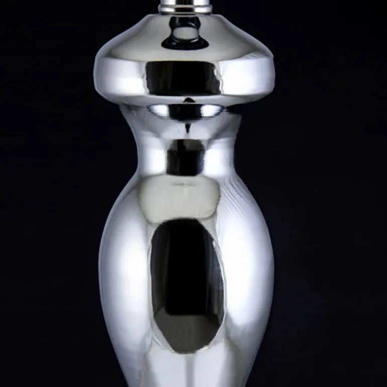Lámpara de pie Devon cromo