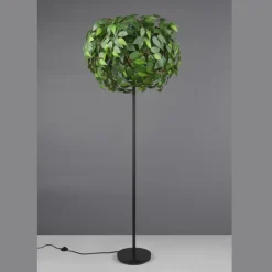 Lámpara de pie Leavy Verde 3XE14 70cm Ø 180cm Alto