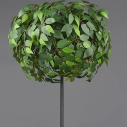 Lámpara de pie Leavy Verde 3XE14 70cm Ø 180cm Alto