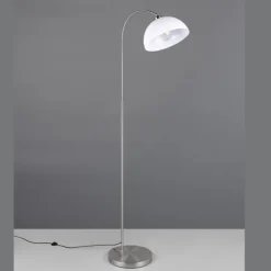 Lámpara de pie Sierra Níquel 1XE27 170cm Alto