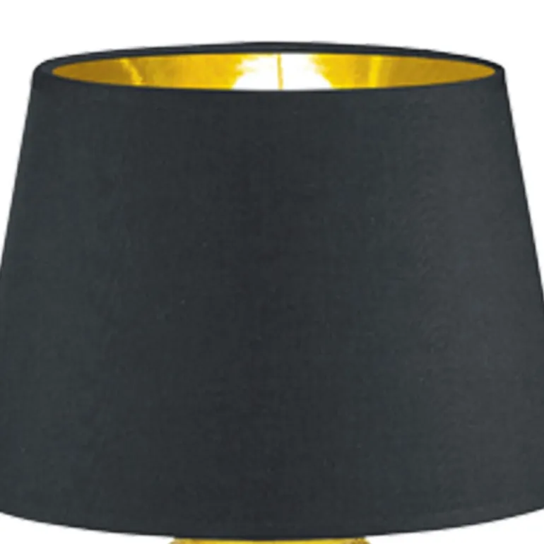 Lámpara de sobremesa Luxor Cerámica Oro 1XE27 24CM Ø