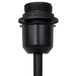 Lámpara de sobremesa Vid Negro 1XE27