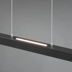 Lámpara de techo colgante Blefast LED integrado 45w tonalidad 3000k 3 intensidades acabado negro estilo moderno