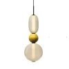 Lámpara de techo colgante Bubble 1 LED integrado 12w tonalidad 4000k acabado cristal estilo moderno 18cm Ø