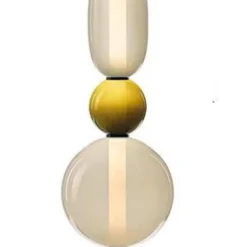 Lámpara de techo colgante Bubble 1 LED integrado 12w tonalidad 4000k acabado cristal estilo moderno 18cm Ø