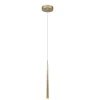 Lámpara de techo colgante Cala oro LED integrado 5.5w 550lm 2300+3000+4000k estilo moderno 14cm Ø