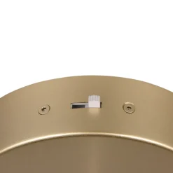 Lámpara de techo colgante Cala oro LED integrado 5.5w 550lm 2300+3000+4000k estilo moderno 14cm Ø