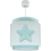Lámpara de techo colgante Dreams Estrella Azul 1xE27 acabado azul estilo infantil 26cm Ø
