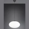 Lámpara de techo colgante Fomento Negro 1XE27 40CMØ