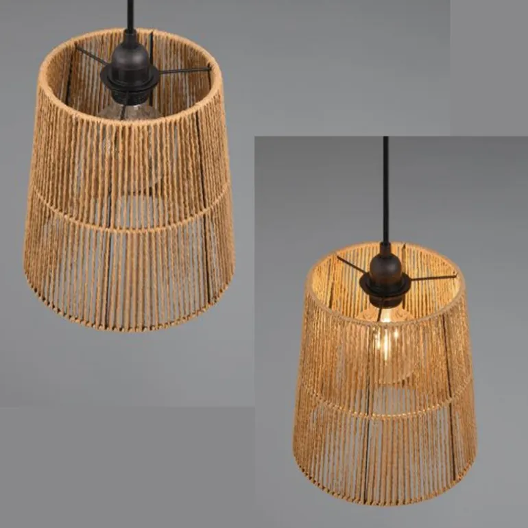 Lámpara de techo colgante Holm 1XE27 24cm Ø