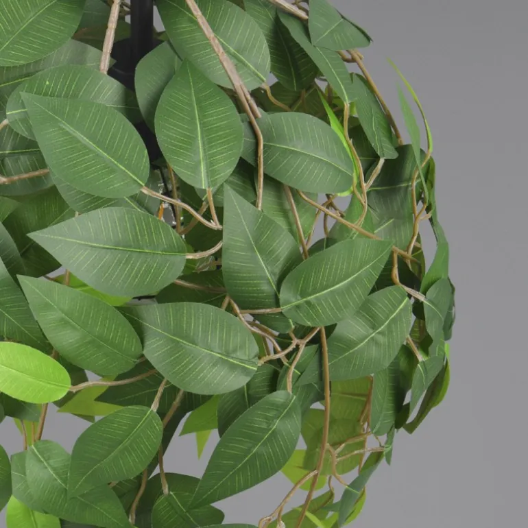 Lámpara de techo colgante Leavy Verde 1XE27 38cm Ø