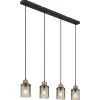 Lámpara de techo colgante Lineal 4L Reid 3XE27