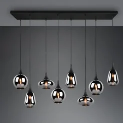 Lámpara de techo colgante Lumina 8L 8XE14 121CM Ancho