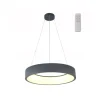 Lámpara de techo colgante Lyn LED integrado 40w 3CCT acabado antracita estilo moderno incluye mando a distancia 55cm Ø