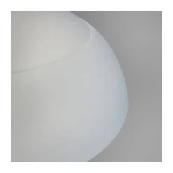 Lámpara de techo colgante Mirta LED integrado 60w tonalidad 3000k acabado aluminio blanco estilo moderno 65cm Ø