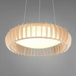 Lámpara de techo colgante Monte Natural LED 40W 3CCT 60cm Ø