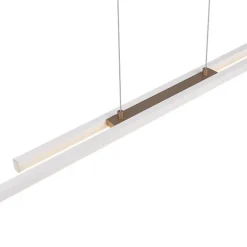 Lámpara de techo colgante Odio Gris LED 22w 3000k 2500LM