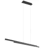 Lámpara de techo colgante Odio Negro LED 22w 3000k 2500LM