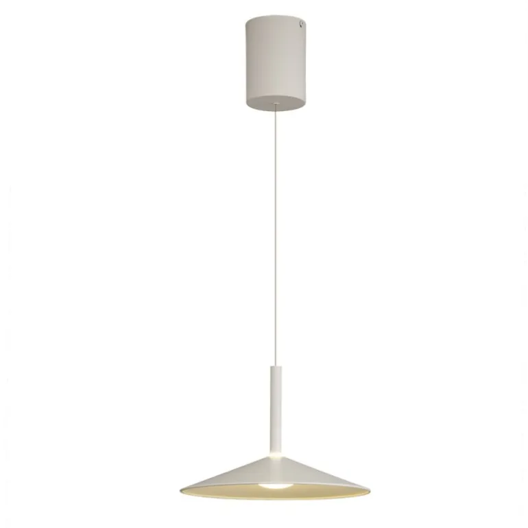 Lámpara de techo colgante Opava Blanco LED 9w 3000k 32CM Ø