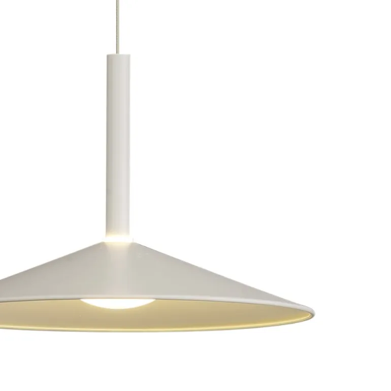 Lámpara de techo colgante Opava Blanco LED 9w 3000k 32CM Ø