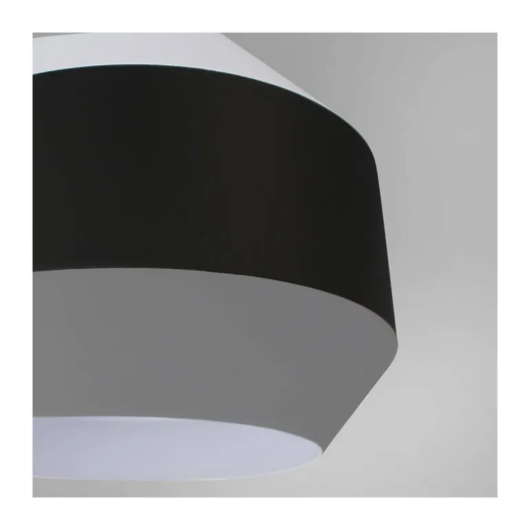 Lámpara de techo colgante Orso 25 1xE27 acabado negro estilo moderno 25cm Ø