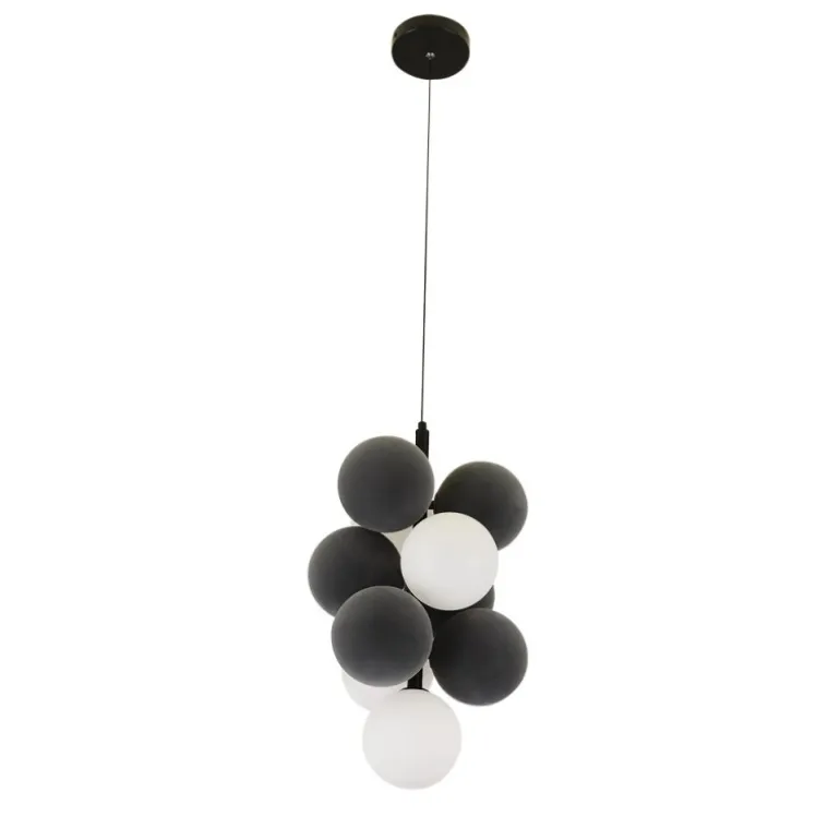 Lámpara de techo colgante Pilsen Vertical 10XG9 25CM Ø