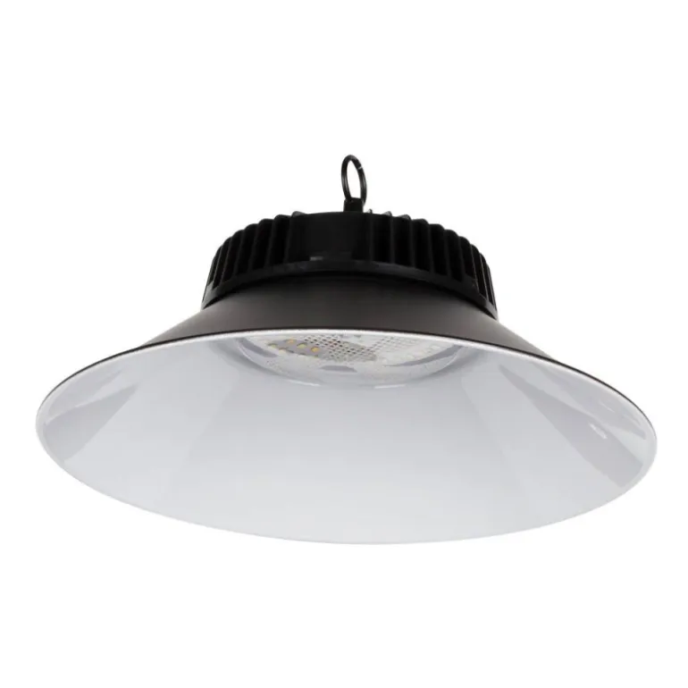 Lámpara de techo colgante solar LED integrado tonalidad 6500k acabado aluminio negro IP65 uso exterior incluye mando a distancia