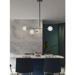 Lámpara 4l tulipa opal/ transparente