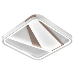 Plafón de techo Arava Cuadrado LED 98W 3CCT 49.5X49.5CM