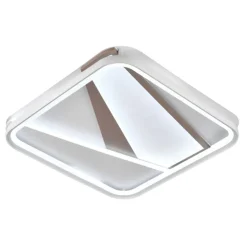 Plafón de techo Arava Cuadrado LED 98W 3CCT 49.5X49.5CM