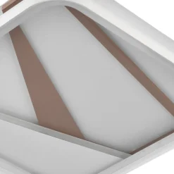 Plafón de techo Arava Cuadrado LED 98W 3CCT 49.5X49.5CM
