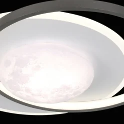 Plafón de techo Moon LED integrado 30W 4000K 2100lm acabado blanco estilo moderno