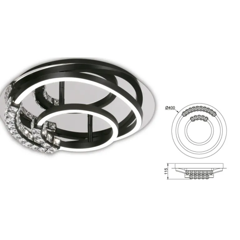 Plafón de techo Most 2 LED 30w 4000k 40CM Ø