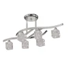 Plafón Hielo Cromo 6L