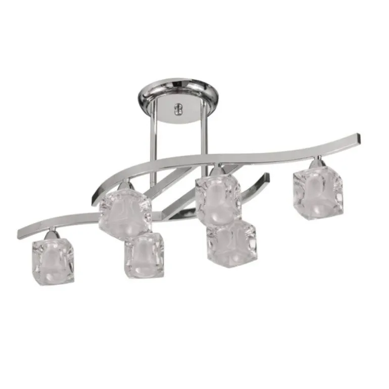 Plafón Hielo Cromo 6L