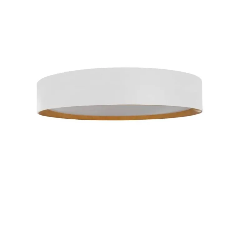 Plafón Lea Blanco / Madera 80cm