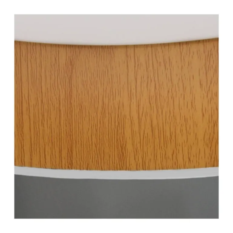 Plafón Lea Blanco/ Madera 60cm