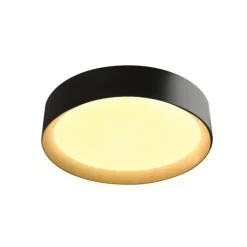 Plafón Lea Negro / Madera 60cm