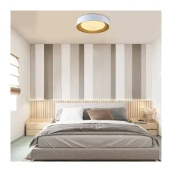 Plafón Lili Blanco / Madera 65cm