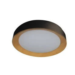 Plafón Lili Negro / Madera 65cm