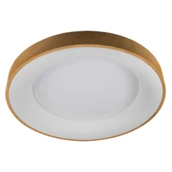 Plafón Lunar 30w madera